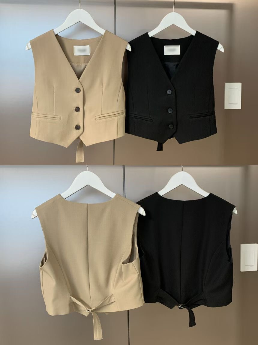 FAVOR東大門㊣實拍女裝新品推薦25秋冬熱賣時尚休閑人氣馬甲ARRICCHISI馬甲