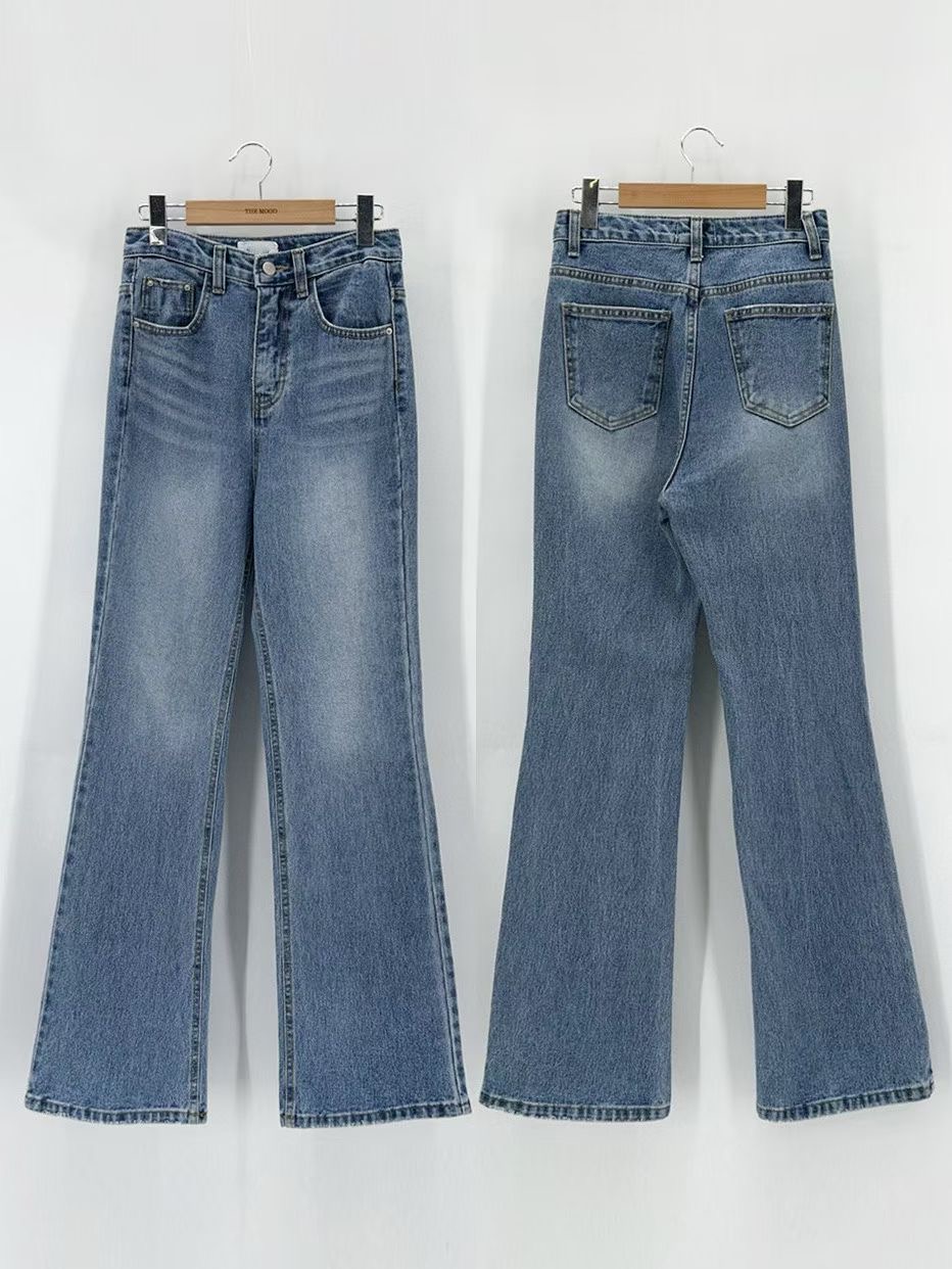 FAVOR東大門㊣代購女裝新品時尚熱賣休閑人氣牛仔褲不含腰帶ARRICCHISI牛仔褲