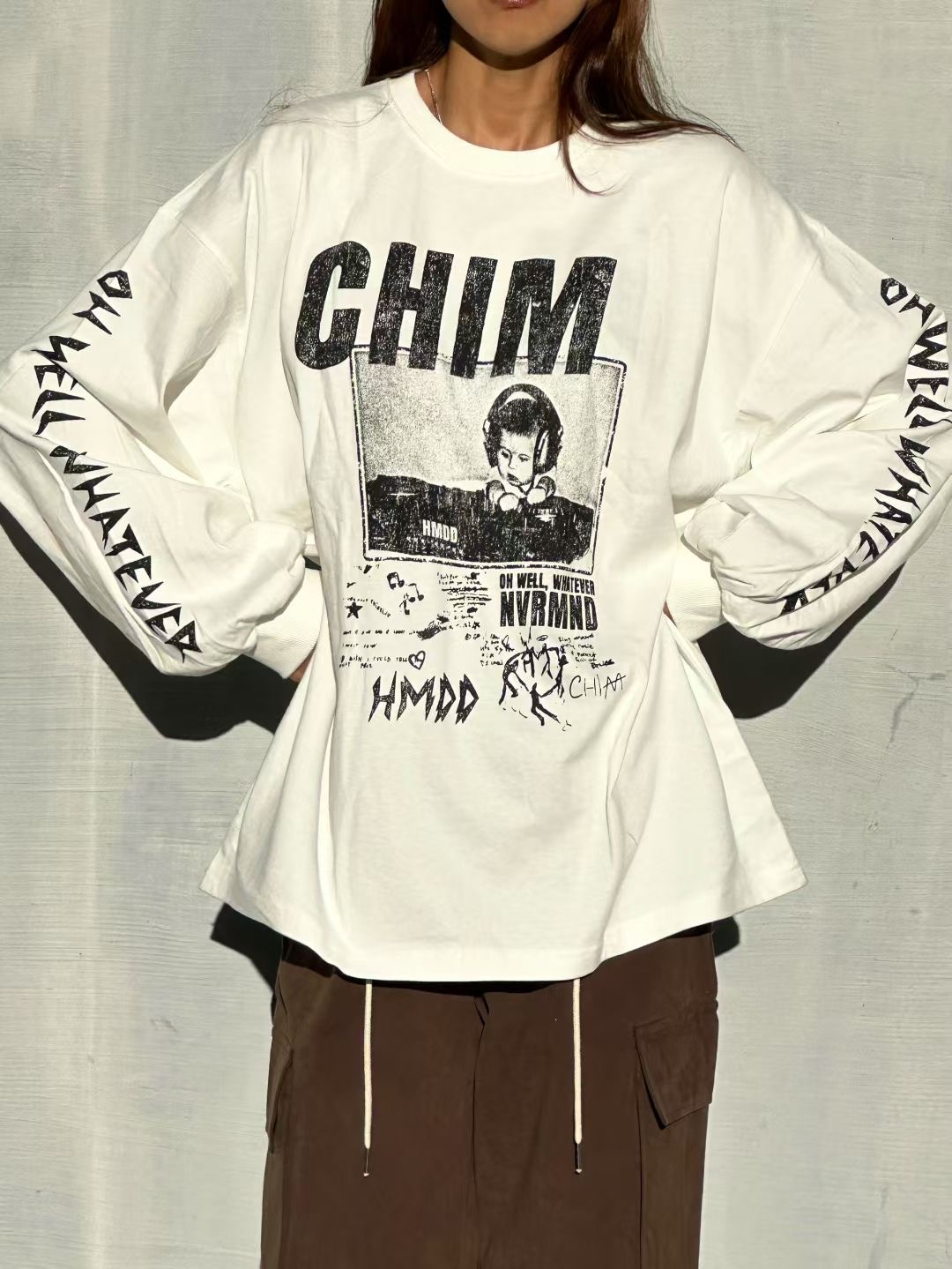 FAVOR東大門㊣直郵女士新款25秋冬職業時尚休閑人氣長袖T恤ARRICCHISI長袖T恤