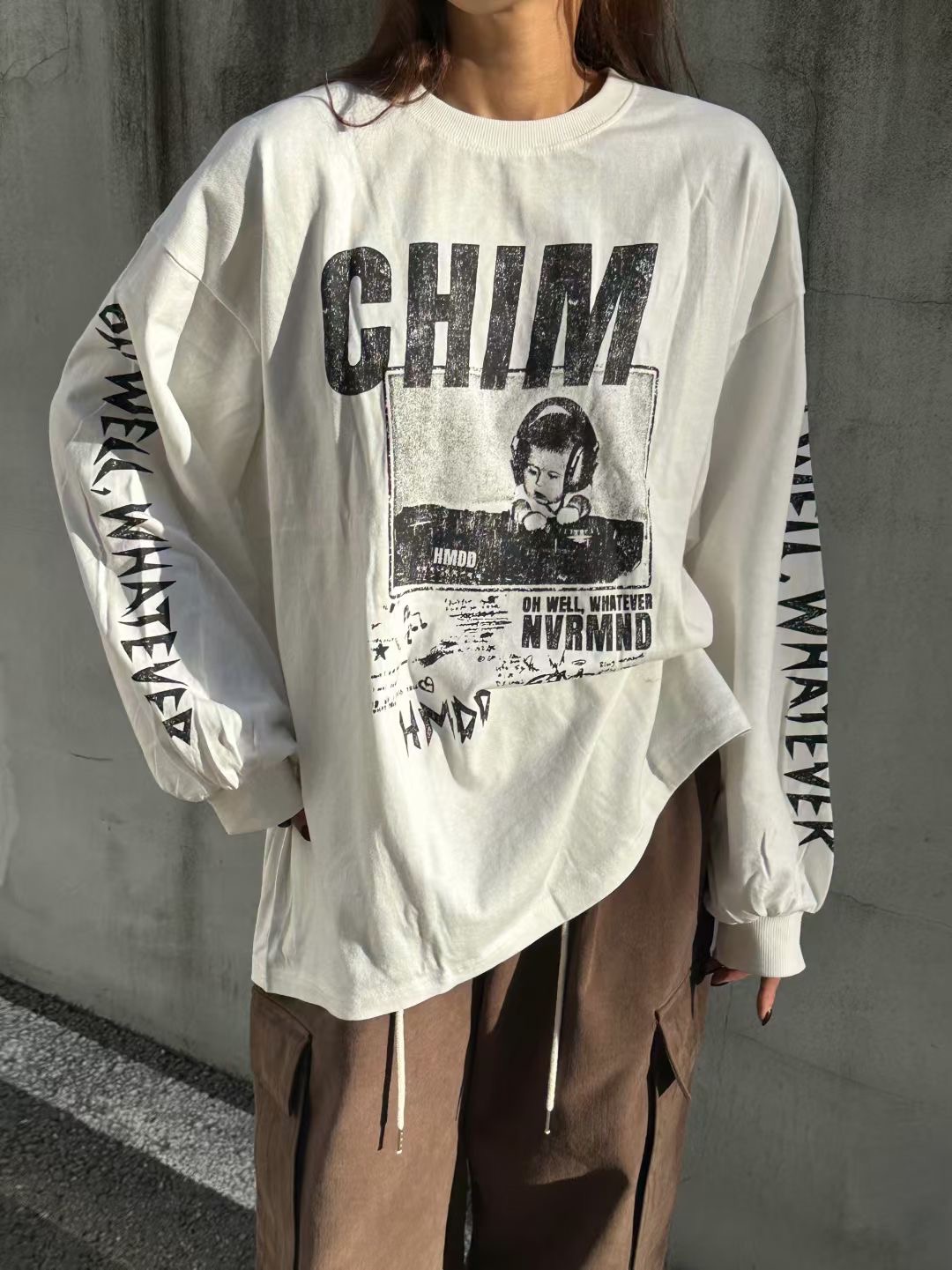 FAVOR東大門㊣直郵女士新款25秋冬職業時尚休閑人氣長袖T恤ARRICCHISI長袖T恤圖色1