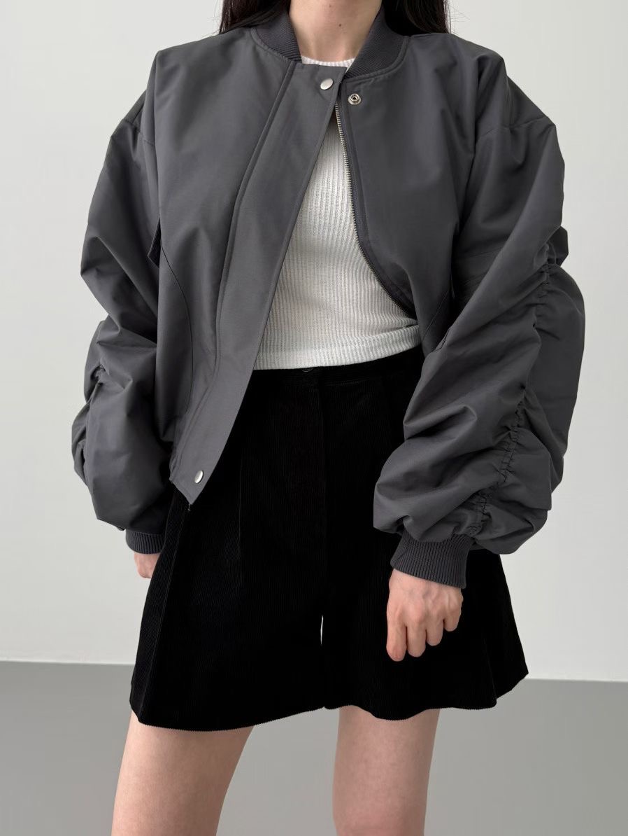 FAVOR東大門㊣直郵女裝新款人氣熱賣職業休閑推薦時尚25秋冬夾克ARRICCHISI夾克圖色1