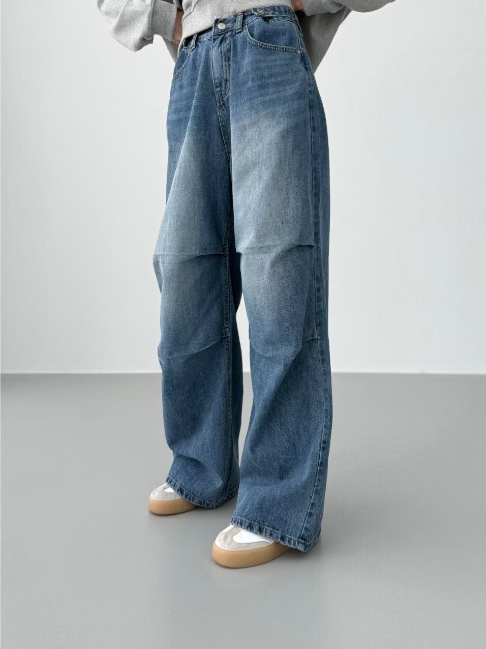 FAVOR東大門㊣代購女裝新品熱賣職業推薦休閑人氣時尚牛仔褲ARRICCHISI牛仔褲