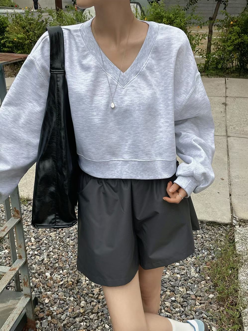 FAVOR東大門㊣實拍女裝新款職業人氣推薦休閑時尚25秋冬衛衣ARRICCHISI衛衣