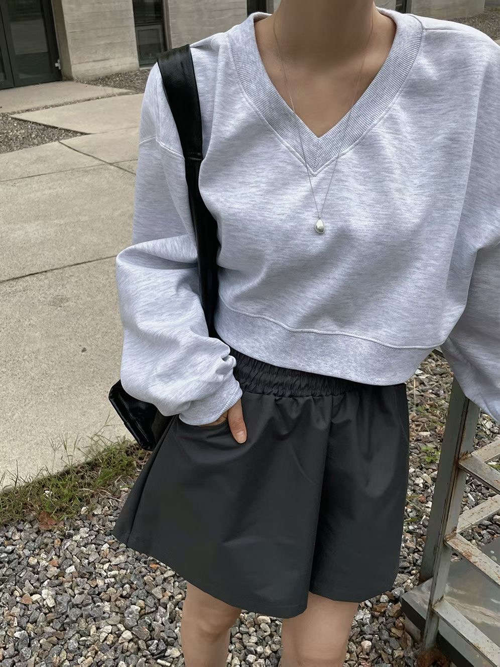 FAVOR東大門㊣實拍女裝新款職業人氣推薦休閑時尚25秋冬衛衣ARRICCHISI衛衣圖色2