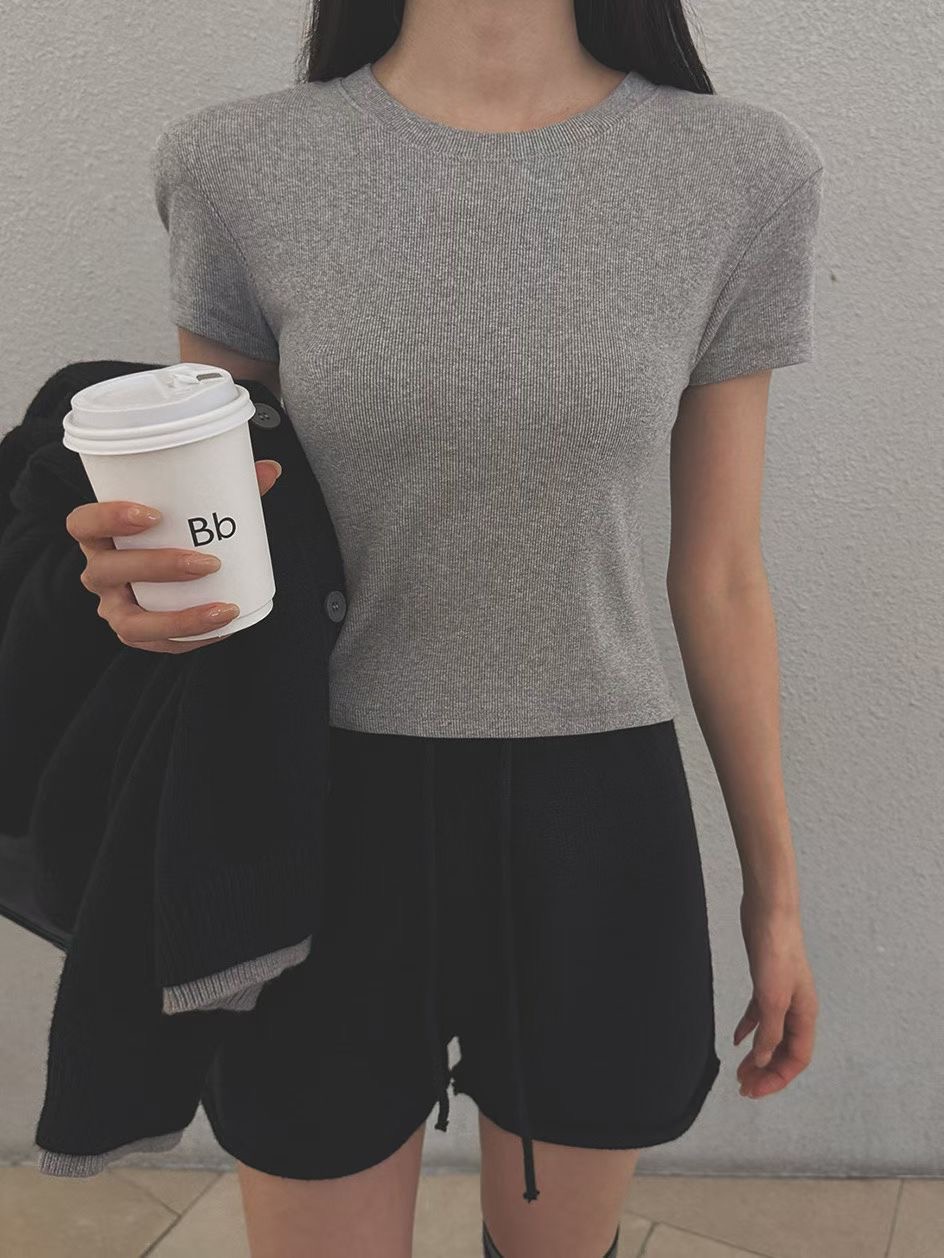 FAVOR東大門㊣直郵女裝新款人氣熱賣時尚推薦職業休閑25秋冬T恤ARRICCHISIT恤圖色1