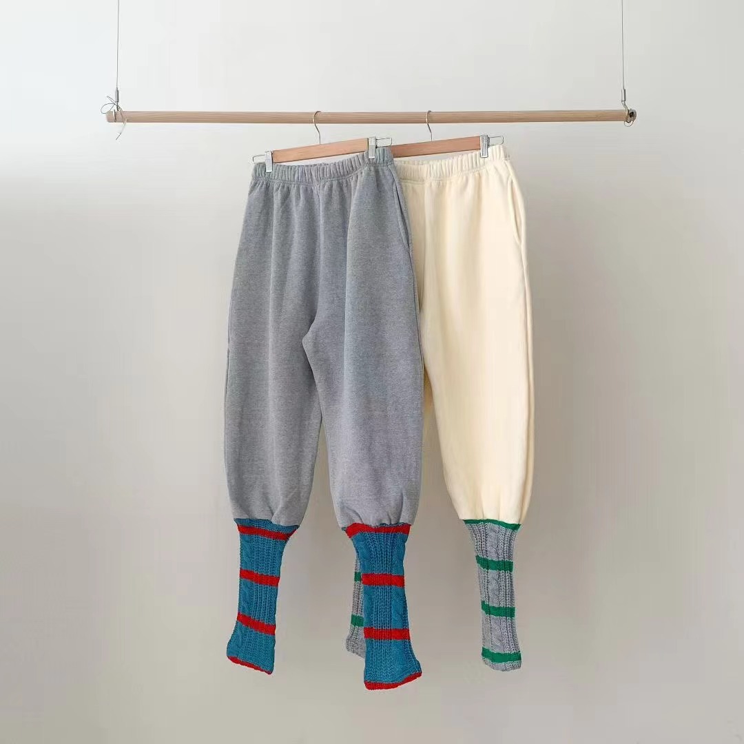 L V C東大門㊣直郵女裝新品推薦熱賣25秋冬人氣休閑褲保暖L_V_C休閑褲圖色2左二色