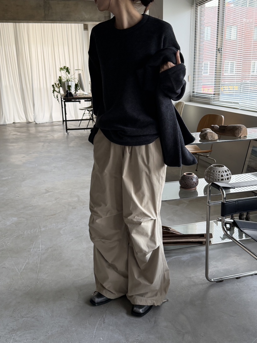 FOSET韓國代購㊣女士新款人氣推薦25秋冬休閑時尚職業休閑褲FOSET休閑褲