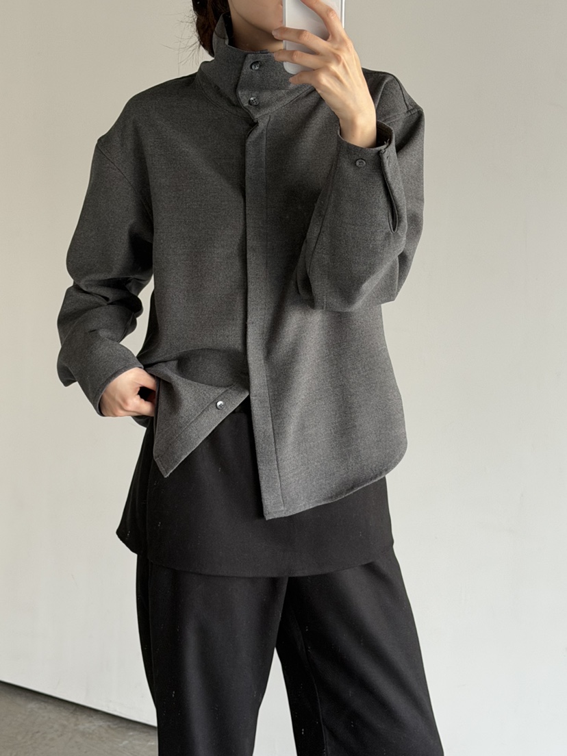 FOSET東大門㊣直郵女裝新品職業推薦25秋冬時尚休閑襯衫蕾絲衫FOSET襯衫/蕾絲衫