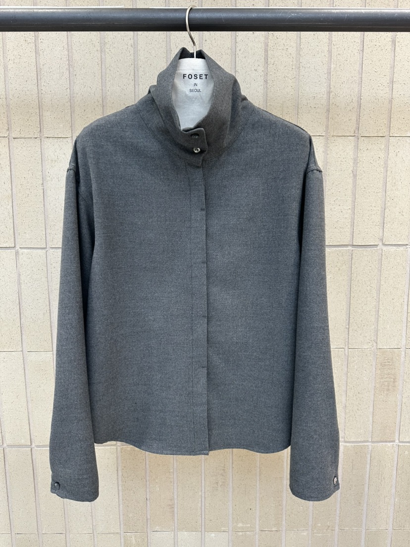 FOSET東大門㊣直郵女裝新品職業推薦25秋冬時尚休閑襯衫蕾絲衫FOSET襯衫/蕾絲衫圖色1