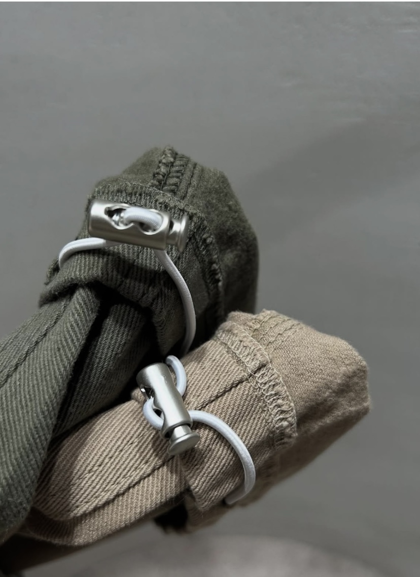 NYLON東大門㊣直郵女裝新款時尚人氣25秋冬推薦休閑褲加絨抓絨NYLON休閑褲