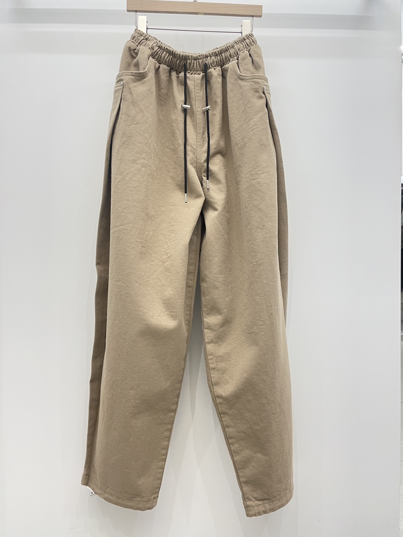 NYLON東大門㊣直郵女裝新款時尚人氣25秋冬推薦休閑褲加絨抓絨NYLON休閑褲圖色1