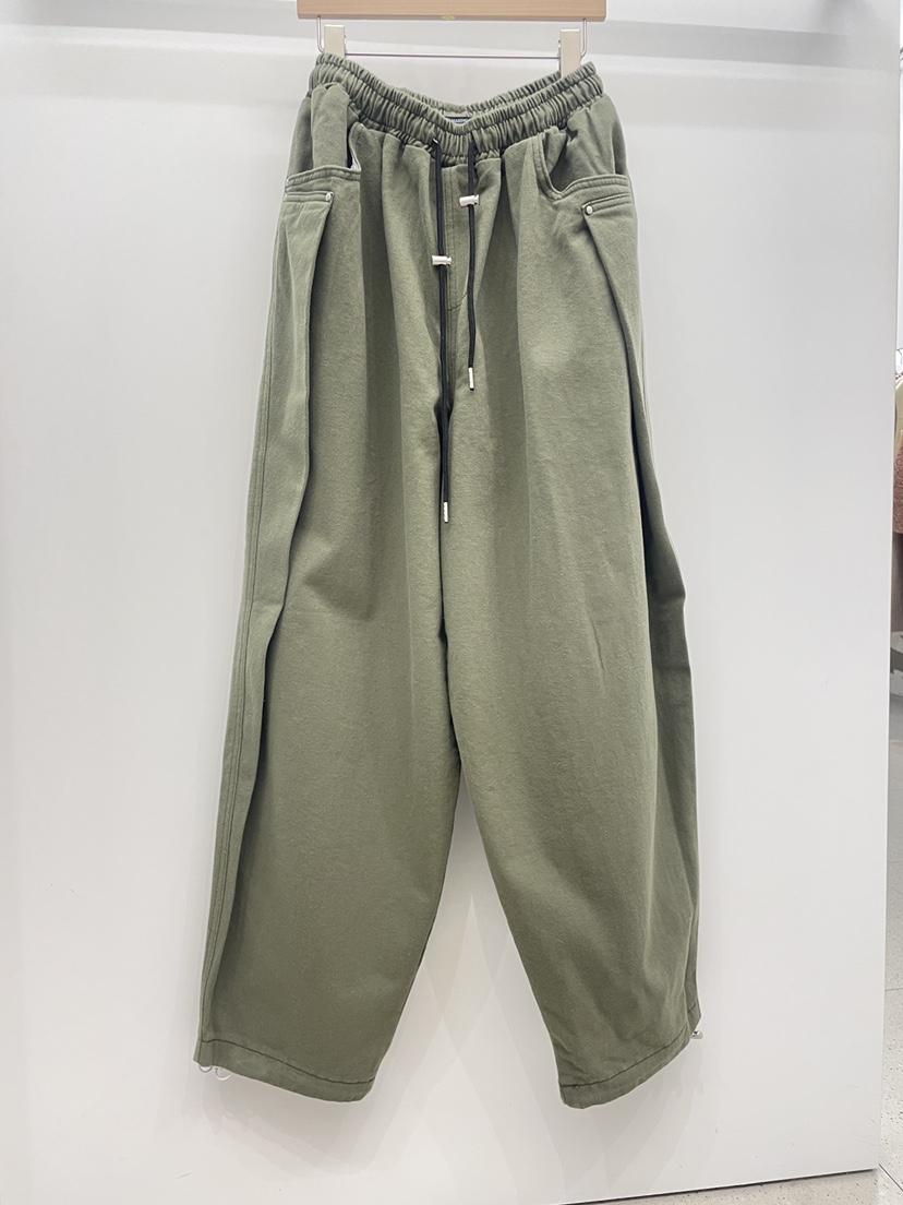 NYLON東大門㊣直郵女裝新款時尚人氣25秋冬推薦休閑褲加絨抓絨NYLON休閑褲圖色2