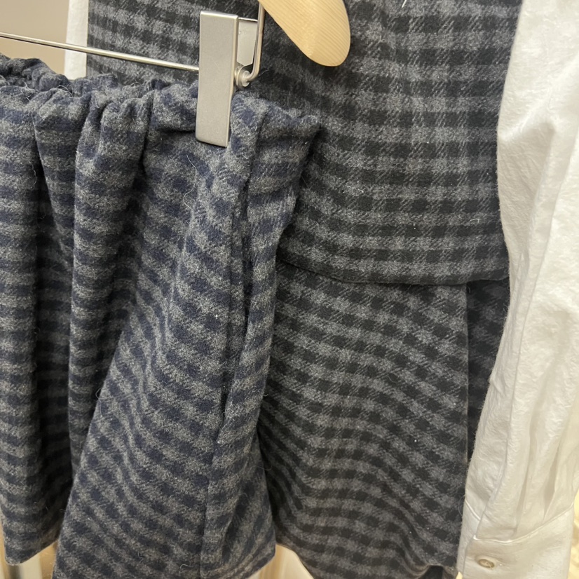 THEPLAN韓國代購㊣女士新品25秋冬推薦休閑時尚熱賣短裙格子THE PLAN短裙