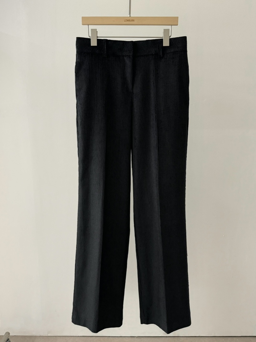 LOWBURN東大門㊣實拍女士新款熱賣推薦人氣休閑褲燈芯絨天絲LOWBURN休閑褲圖色3