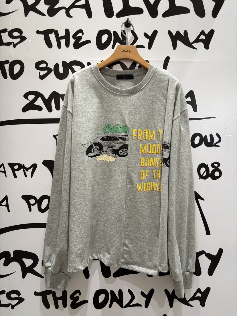 2ND K韓國直郵㊣女士新款人氣推薦25秋冬熱賣職業時尚長袖T恤2ND K長袖T恤圖色1