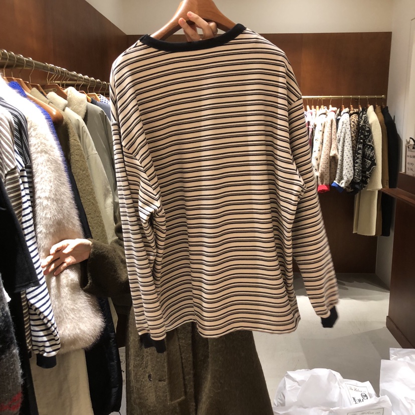 HEBON東大門㊣直郵女士新品25秋冬時尚休閑熱賣推薦長袖T恤HEBON長袖T恤