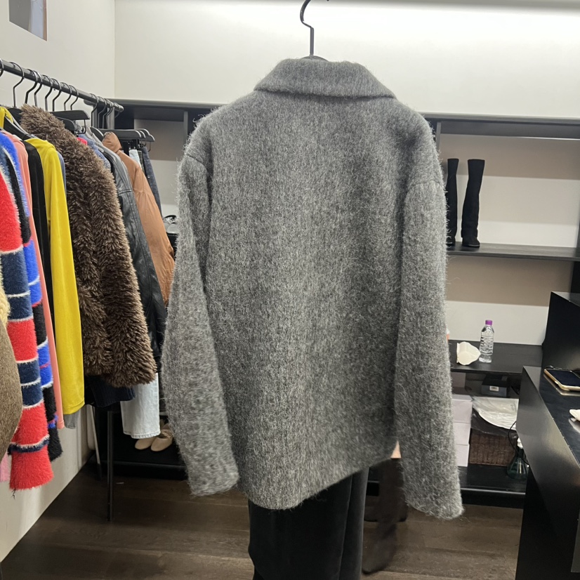 UNANSWERED-MYSTERY東大門㊣代購女士新品職業短款大衣羊毛UNANSWERED-MYSTERY短款大衣