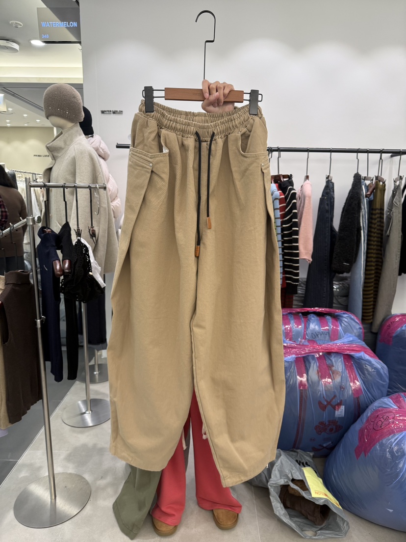 WATERMELON東大門㊣代購女士新品人氣職業時尚休閑熱賣休閑褲WATER MELON休閑褲圖色1