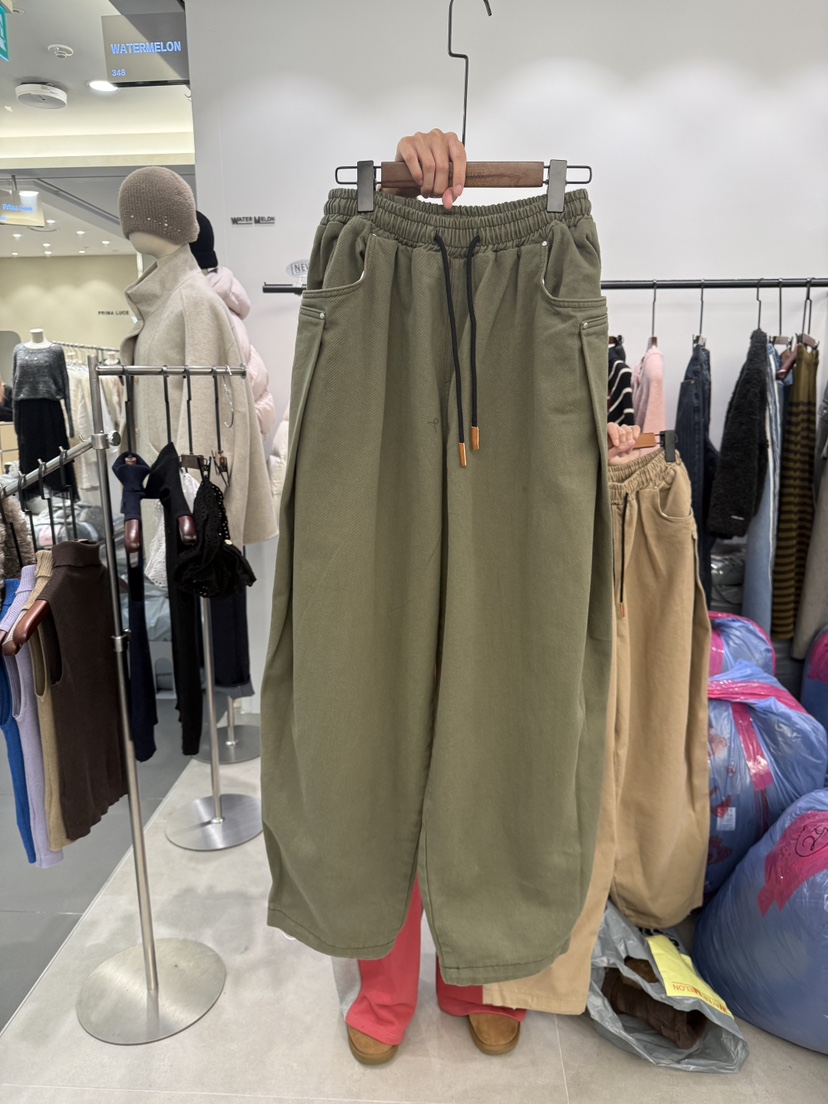 WATERMELON東大門㊣代購女士新品人氣職業時尚休閑熱賣休閑褲WATER MELON休閑褲圖色2