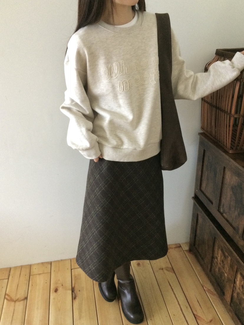 ANOU韓國直郵㊣女士新款人氣25秋冬休閑推薦熱賣職業衛衣加絨ANOU衛衣