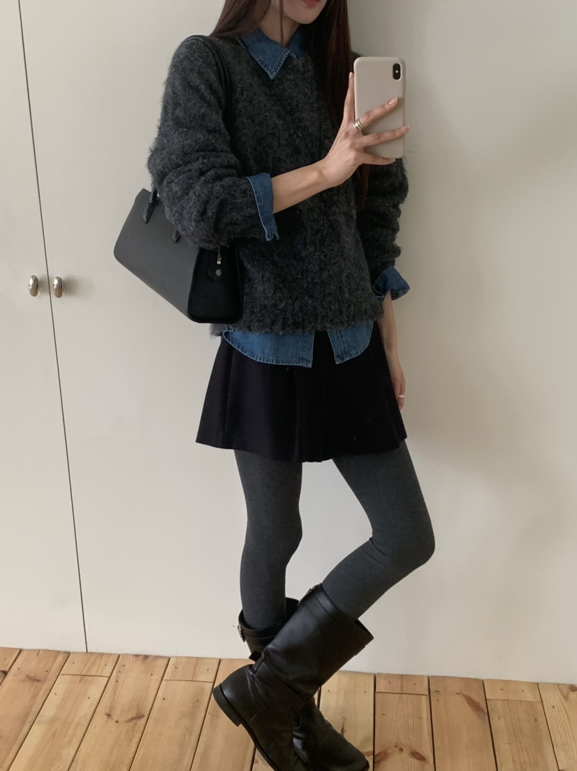 ANOU東大門㊣代購女士新款推薦25秋冬職業時尚熱賣人氣毛衣ANOU毛衣