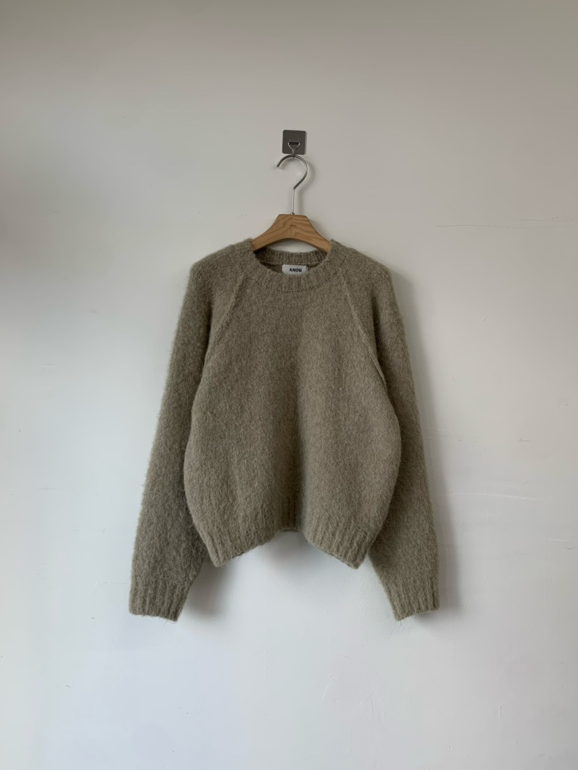ANOU東大門㊣代購女士新款推薦25秋冬職業時尚熱賣人氣毛衣ANOU毛衣圖色1