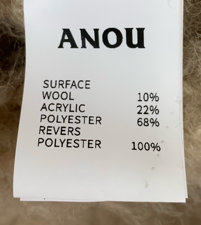 ANOU東大門㊣代購女士新款時尚職業推薦熱賣休閑中長款大衣ANOU中長款大衣