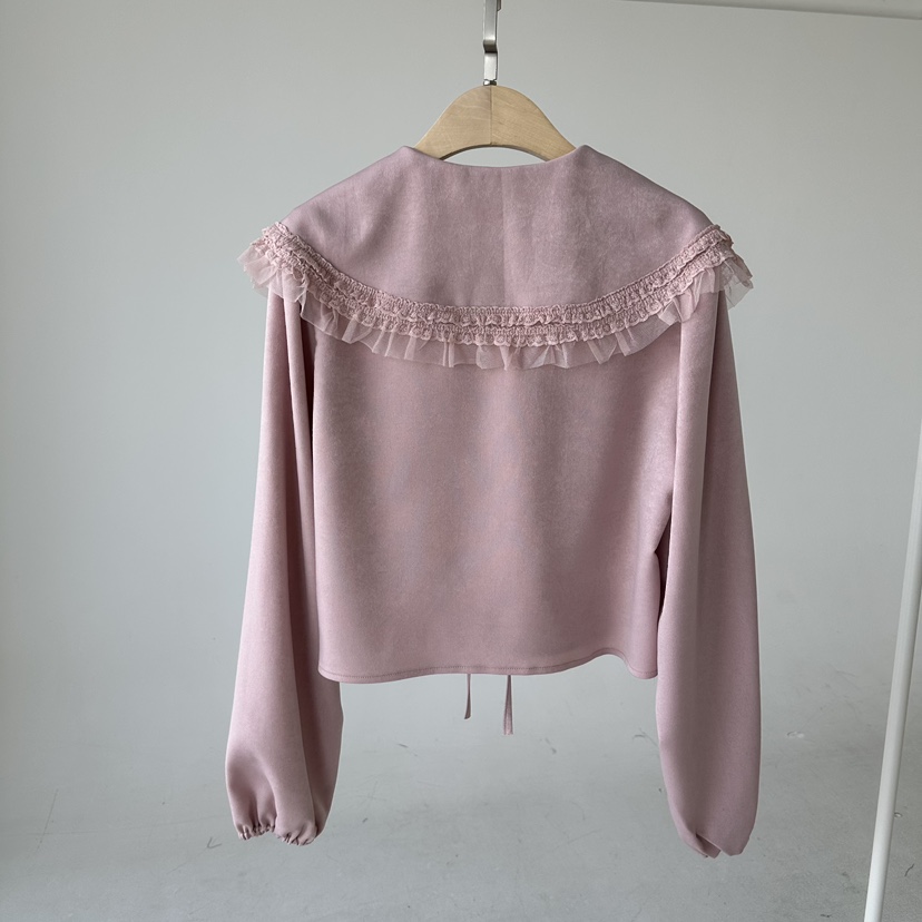 JENNY 1976東大門㊣代購女裝新款熱賣休閑職業時尚襯衫蕾絲衫JENNY 1976襯衫/蕾絲衫