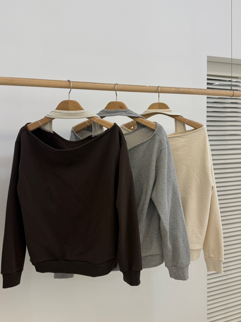 BY CHAPTER韓國代購㊣女裝新款熱賣人氣時尚休閑衛衣假兩件BY Chapter衛衣