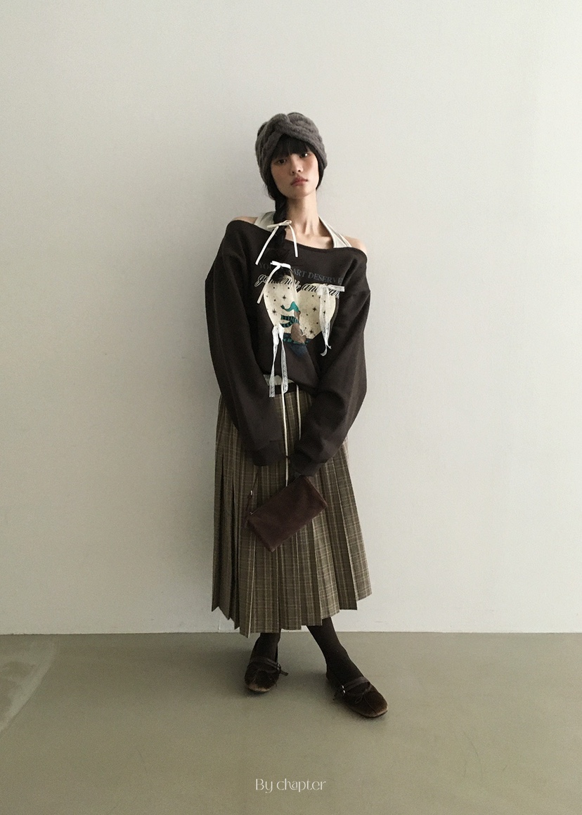 BY CHAPTER韓國代購㊣女裝新款熱賣人氣時尚休閑衛衣假兩件BY Chapter衛衣