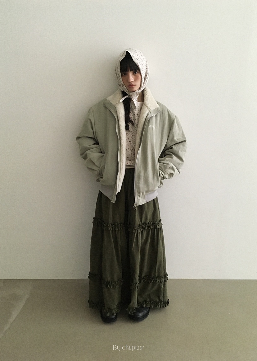 BY CHAPTER韓國代購㊣女士新款時尚人氣套裝含圍巾兩件套套裝BY Chapter套裝