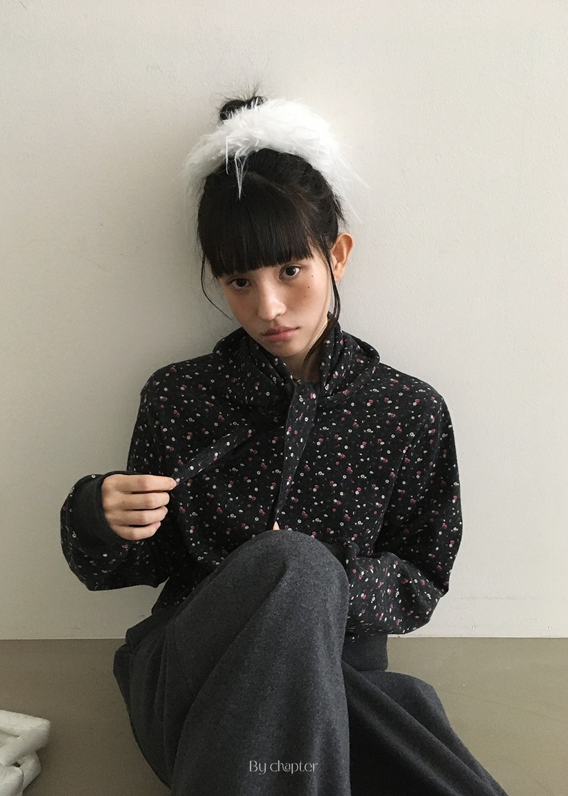 BY CHAPTER韓國代購㊣女士新款時尚人氣套裝含圍巾兩件套套裝BY Chapter套裝