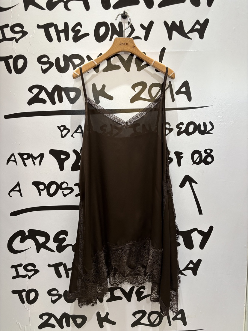 2ND K東大門㊣代購女士新款25秋冬推薦休閑人氣職業連衣裙2ND K連衣裙圖色2棕色