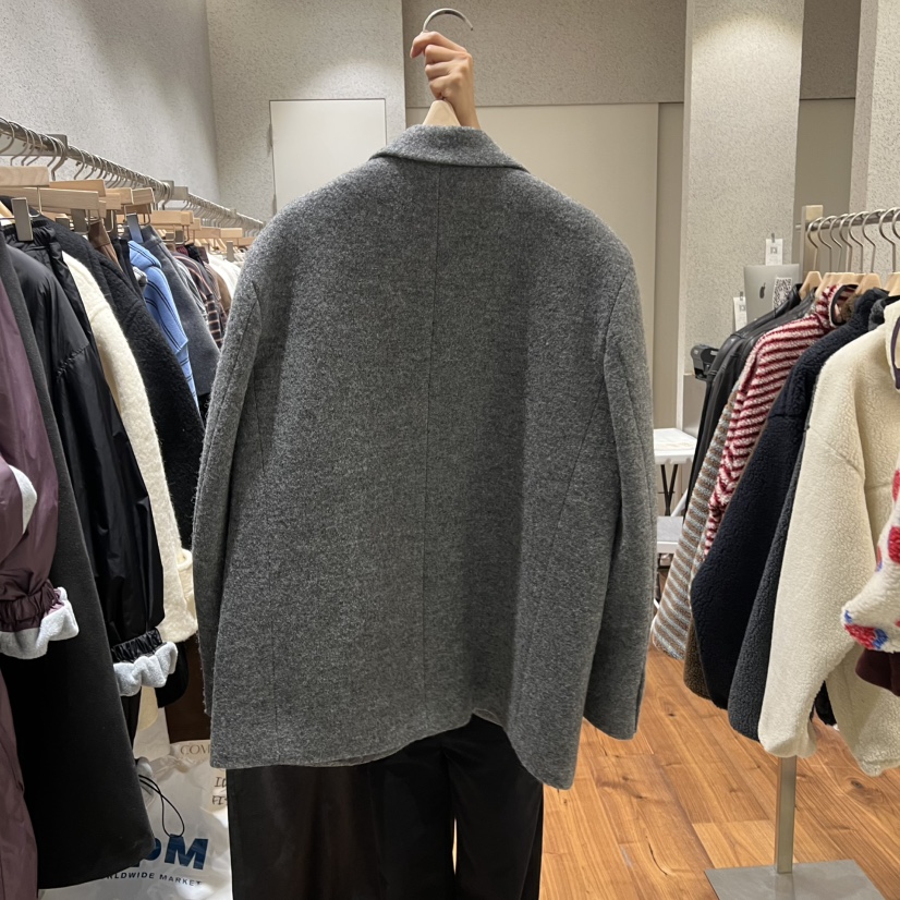 COMELY韓國代購㊣女裝新款職業熱賣人氣推薦25秋冬時尚夾克COMELY夾克