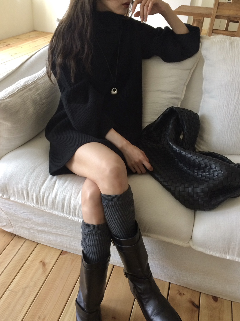 ANOU韓國代購㊣女裝新款推薦時尚25秋冬職業熱賣人氣連衣裙ANOU連衣裙