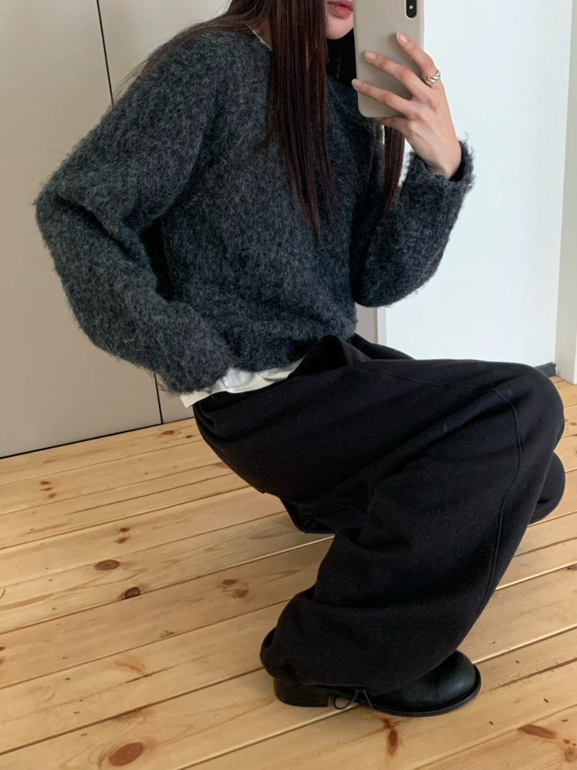 ANOU東大門㊣實拍女士新款人氣25秋冬熱賣職業推薦休閑褲加絨ANOU休閑褲