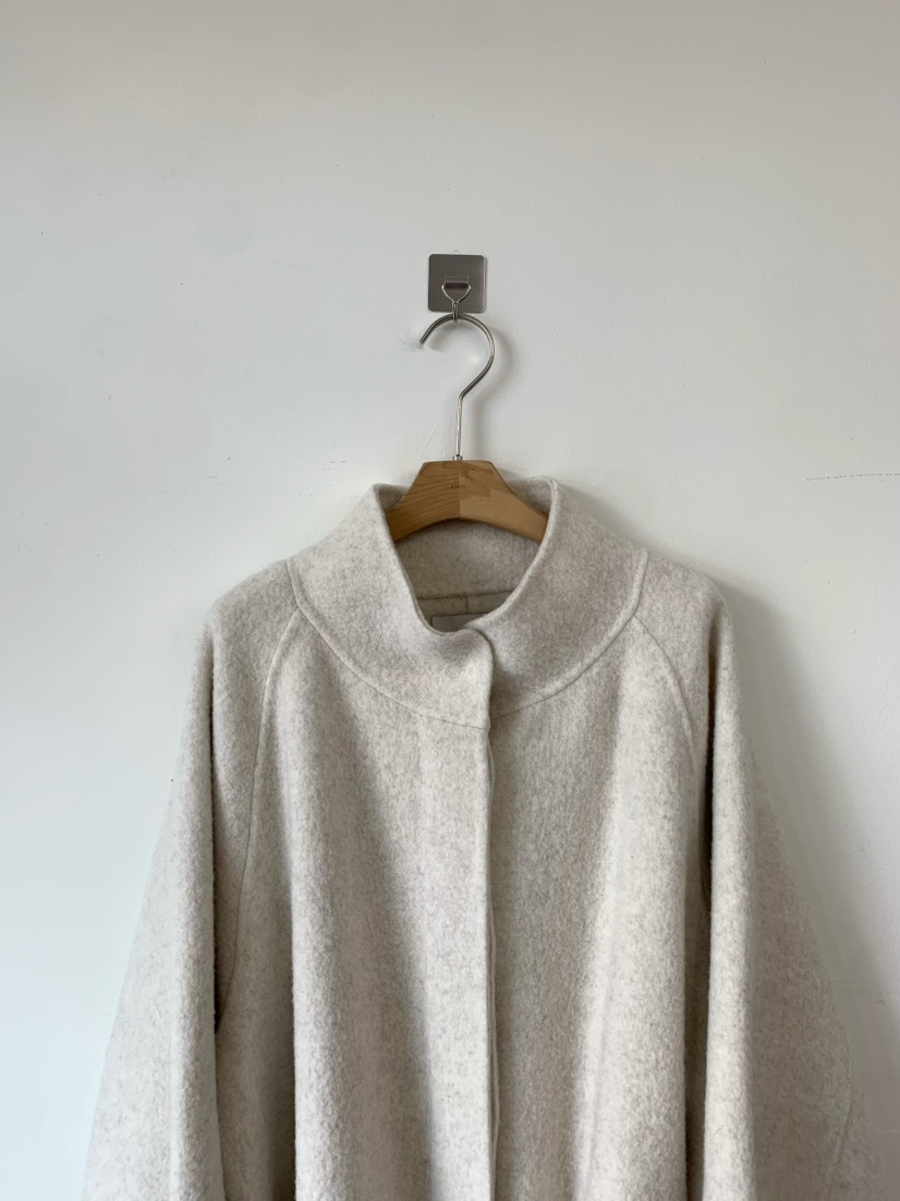 ANOU韓國代購㊣女裝新款熱賣人氣25秋冬推薦中長款大衣含腰帶ANOU中長款大衣