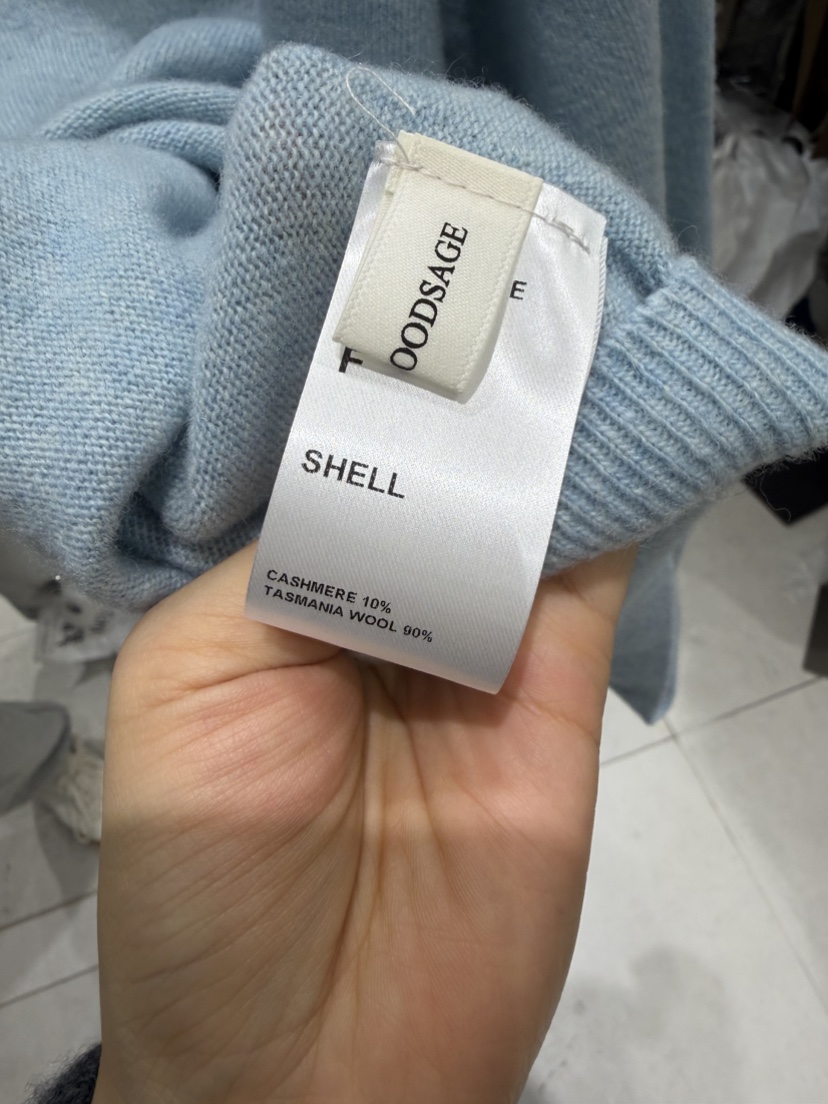 WOOD SAGE東大門㊣代購女裝新款時尚熱賣推薦休閑針織衫羊絨WOOD SAGE針織衫