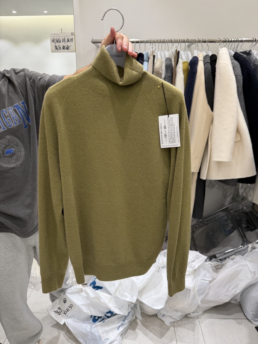 WOOD SAGE東大門㊣代購女裝新款時尚熱賣推薦休閑針織衫羊絨WOOD SAGE針織衫圖色3