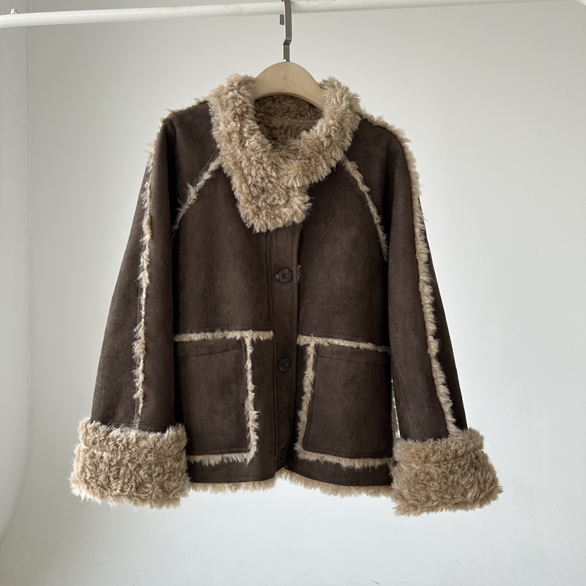 JENNY 1976東大門㊣實拍女士新品25秋冬職業推薦人氣夾克高領JENNY 1976夾克圖色2