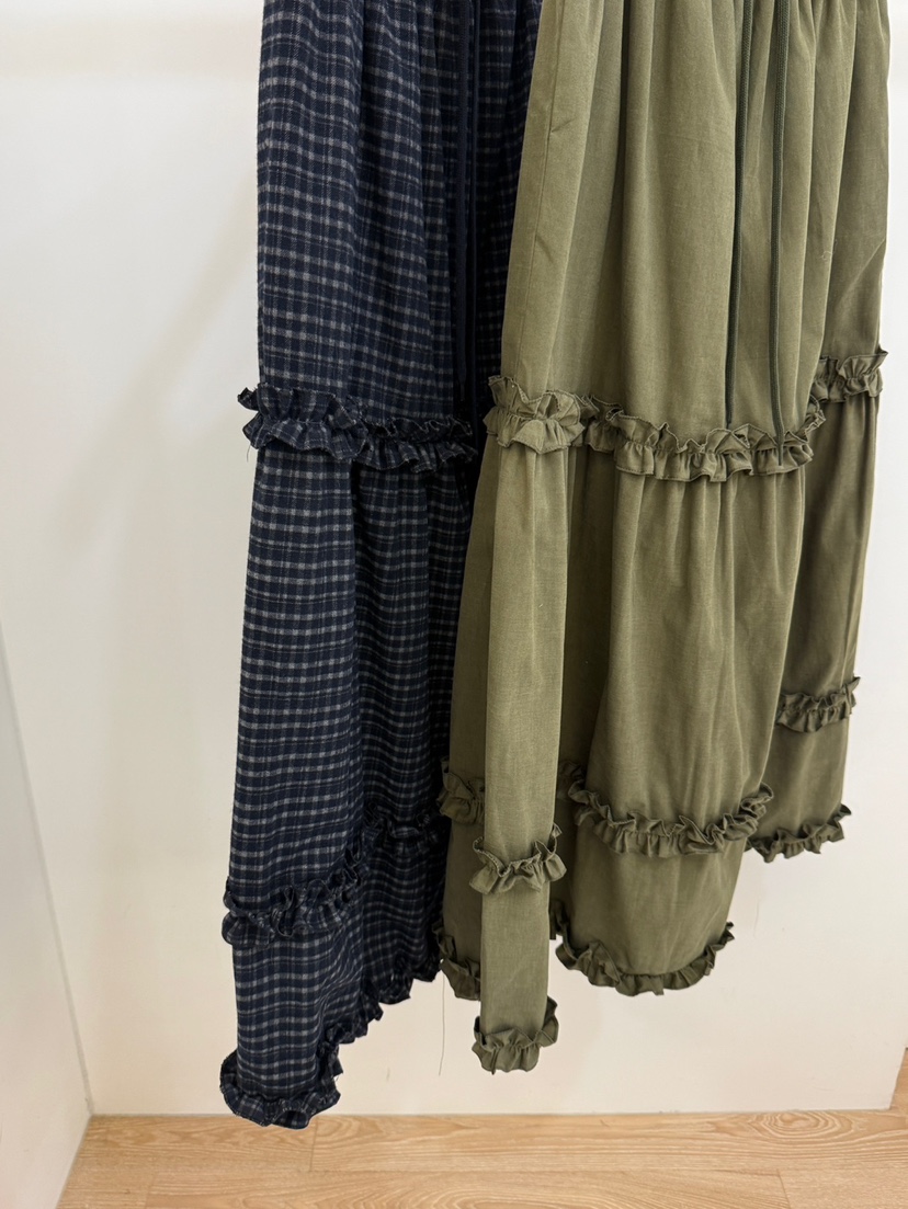 BY CHAPTER韓國直郵㊣女士新品時尚推薦休閑人氣職業25秋冬長裙BY Chapter長裙