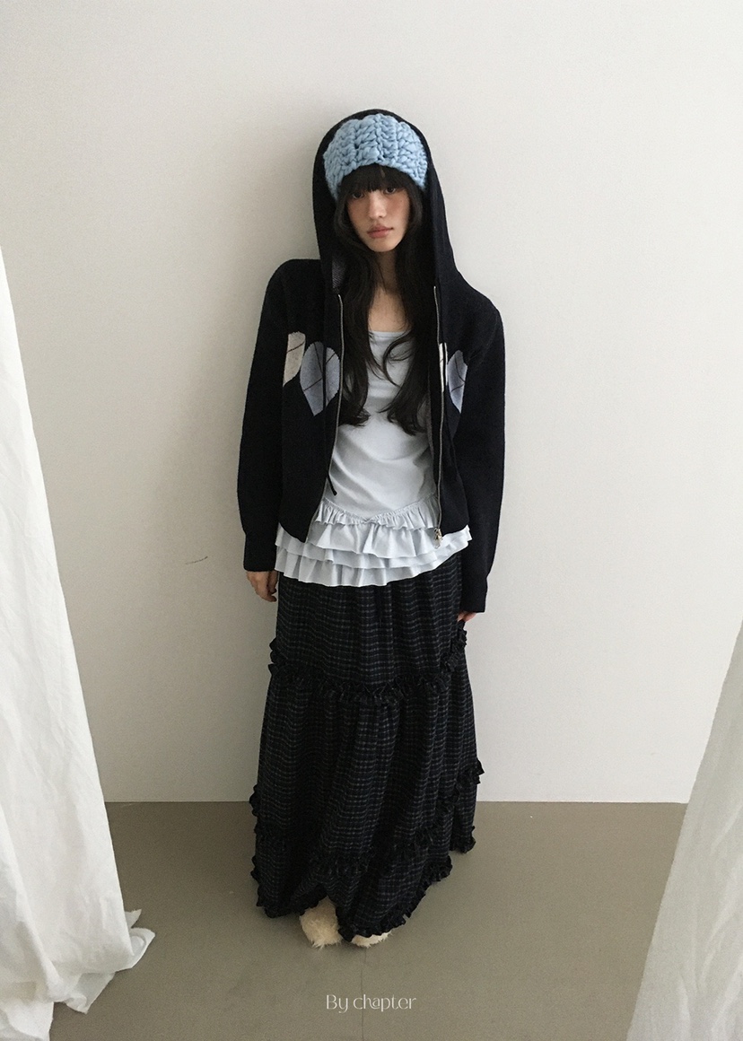 BY CHAPTER韓國直郵㊣女士新品時尚推薦休閑人氣職業25秋冬長裙BY Chapter長裙