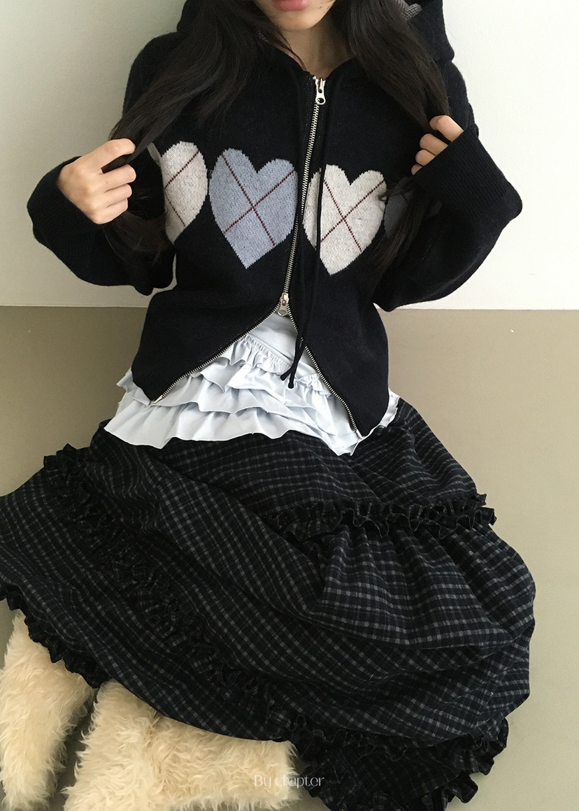 BY CHAPTER韓國直郵㊣女士新品時尚推薦休閑人氣職業25秋冬長裙BY Chapter長裙