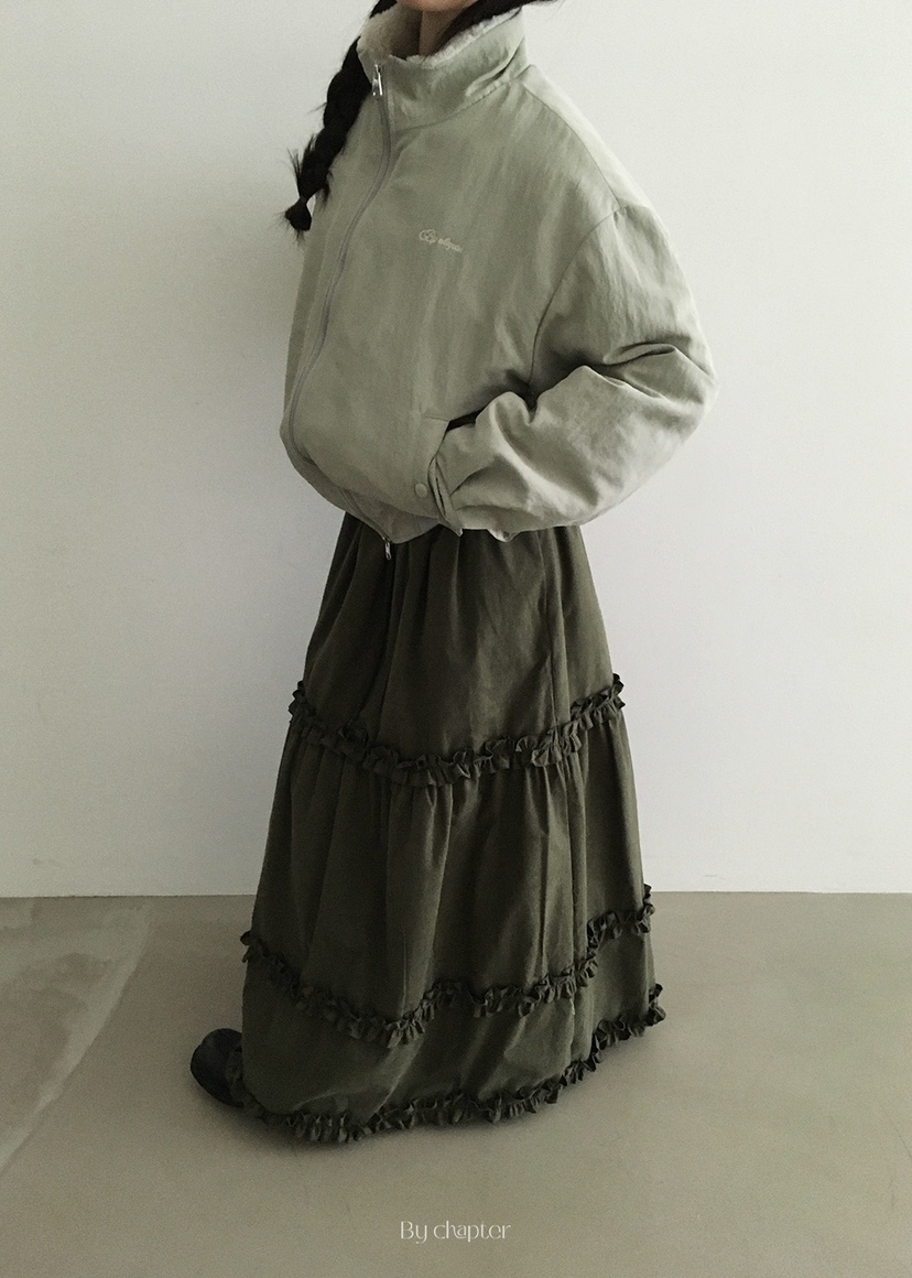 BY CHAPTER韓國直郵㊣女士新品時尚推薦休閑人氣職業25秋冬長裙BY Chapter長裙