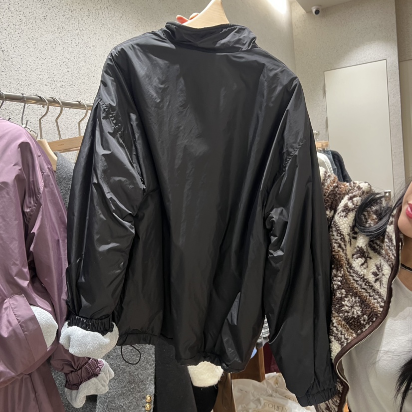 COMELY韓國直郵㊣女裝新品人氣25秋冬休閑推薦熱賣夾克羊毛COMELY夾克