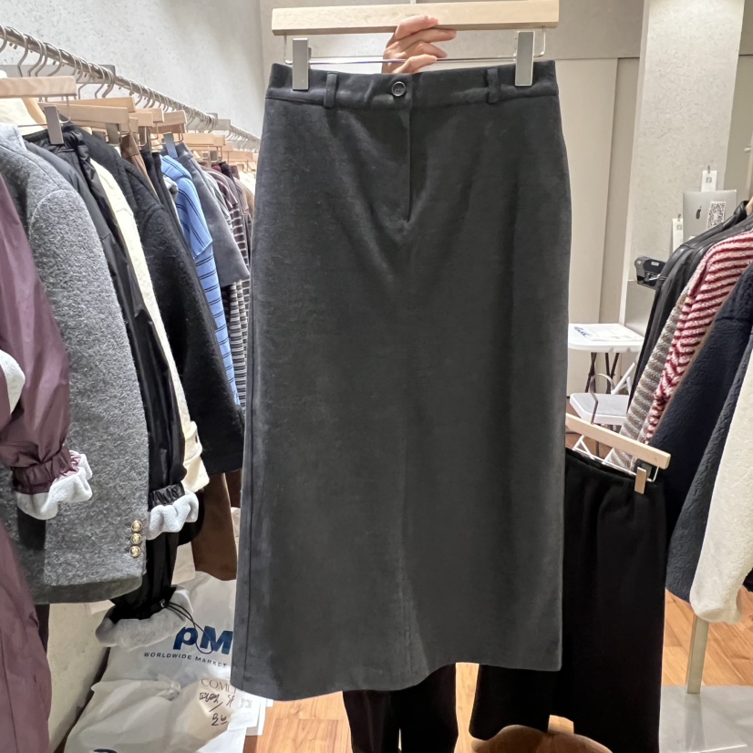 COMELY東大門㊣代購女士新款25秋冬推薦休閑時尚半身裙中短裙COMELY半身裙/中短裙圖色2