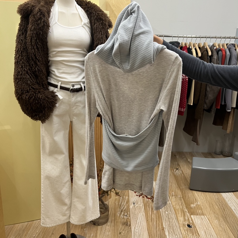 THEPLAN東大門㊣直郵女裝新款休閑25秋冬人氣推薦套裝套裝連帽THE PLAN套裝