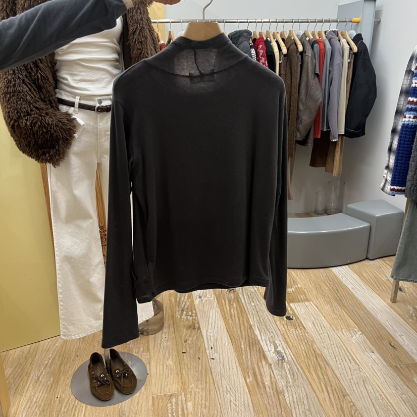 THEPLAN東大門㊣直郵女裝新品熱賣25秋冬休閑推薦時尚長袖T恤THE PLAN長袖T恤