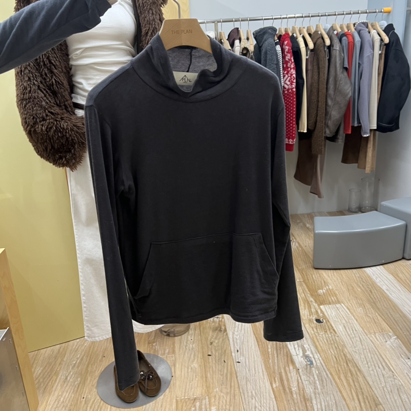 THEPLAN東大門㊣直郵女裝新品熱賣25秋冬休閑推薦時尚長袖T恤THE PLAN長袖T恤圖色1