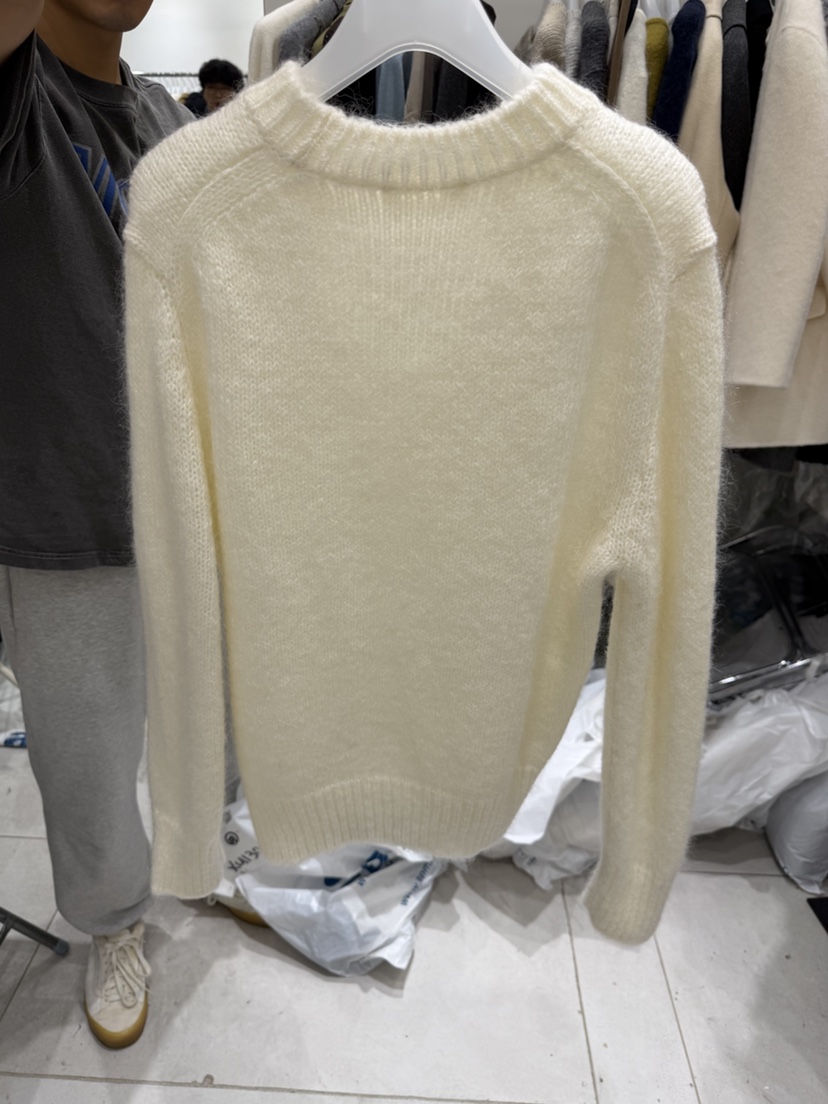 WOOD SAGE東大門㊣實拍女裝新款熱賣休閑推薦針織衫馬海毛WOOD SAGE針織衫